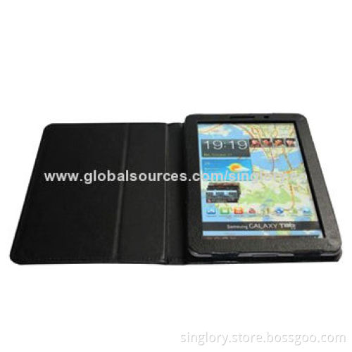 PU Leather Stand Case for Samsung Galaxy Tab 4 8.0 with Card Slots